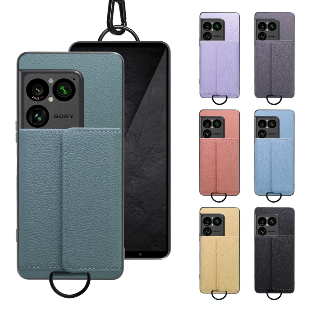 [ LOOF WALLET-SHELL ] Xperia 1 VIII XQ-GE44 SO-51G  ケース カバー スマホケース ショルダー スマホショルダー 本革 背面収納 財布 カード入れ [ Xperia 1 VIII ]