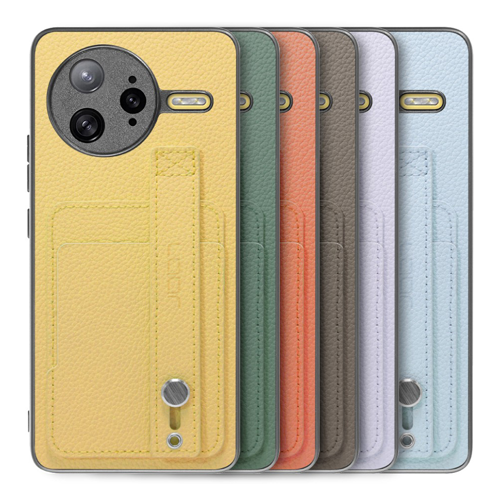 [ LOOF HOLD-SHELL CARD ] POCO F7 Ultra Xiaomi シャオミ スマホケース 背面 ケース カバー ハードケース 背面ベルト カード入れ 本革 ストラップホール [ POCO F7 Ultra ]