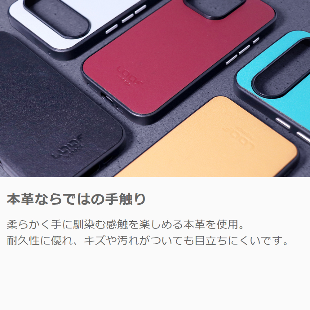 [ LOOF CLASSY-SHELL MagSafe対応 ] iPhone 16 Pro iPhone16 Pro アイフォン16 プロ iPhone 16 Pro 16Pro アイフォン 16 スマホケース 背面 ケース カバー ハードケース シルバーボタン 本革 ストラップホール MagSafe対応 [ iPhone 16 Pro ]