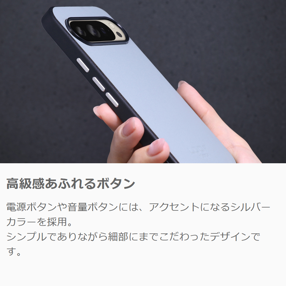 [ LOOF CLASSY-SHELL MagSafe対応 ] iPhone 16 Pro iPhone16 Pro アイフォン16 プロ iPhone 16 Pro 16Pro アイフォン 16 スマホケース 背面 ケース カバー ハードケース シルバーボタン 本革 ストラップホール MagSafe対応 [ iPhone 16 Pro ]