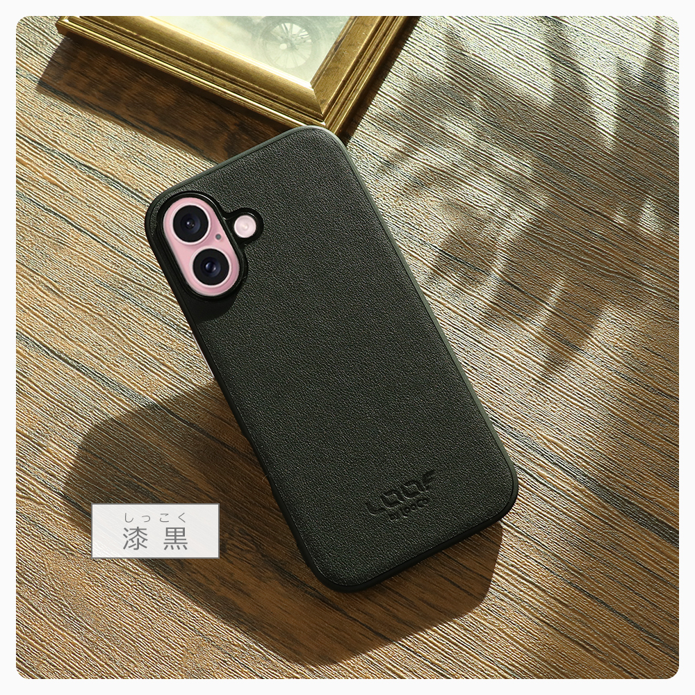 [ LOOF CLASSY-SHELL MagSafe対応 ] iPhone 16 Pro iPhone16 Pro アイフォン16 プロ iPhone 16 Pro 16Pro アイフォン 16 スマホケース 背面 ケース カバー ハードケース シルバーボタン 本革 ストラップホール MagSafe対応 [ iPhone 16 Pro ]