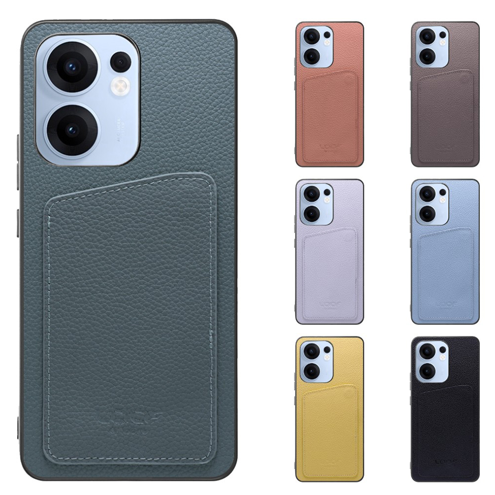[ LOOF INVISIBLE CARD CASE-SHELL ] OPPO Reno13 A  スマホケース 背面 ケース カバー 本革 見えない収納 カード 見えない 落ちない マグネット [ OPPO Reno13 A ]