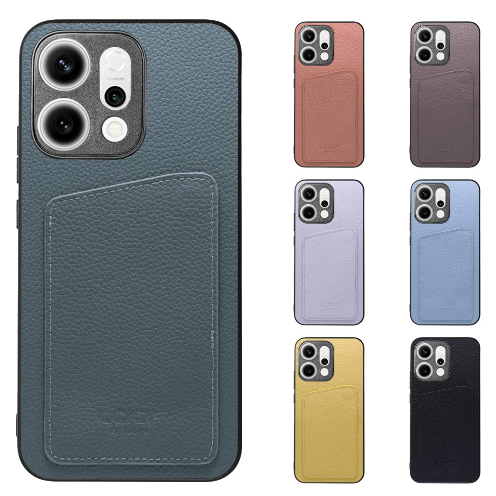 [ LOOF INVISIBLE CARD CASE-SHELL ] OPPO Reno14 5G  スマホケース 背面 ケース カバー 本革 見えない収納 カード 見えない 落ちない マグネット [ OPPO Reno14 5G ]