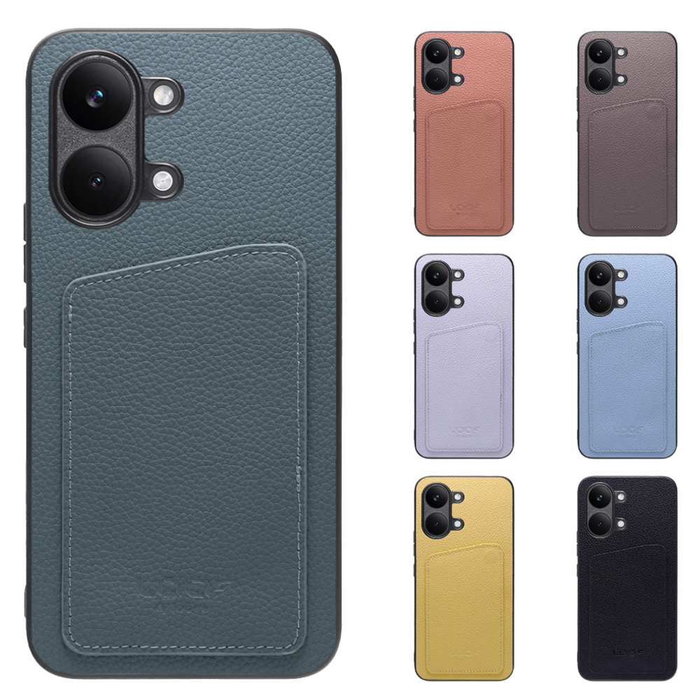 [ LOOF INVISIBLE CARD CASE-SHELL ] POCO X8 Pro Max Xiaomi シャオミ スマホケース 背面 ケース カバー 本革 見えない収納 カード 見えない 落ちない マグネット [ POCO X8 Pro Max ]