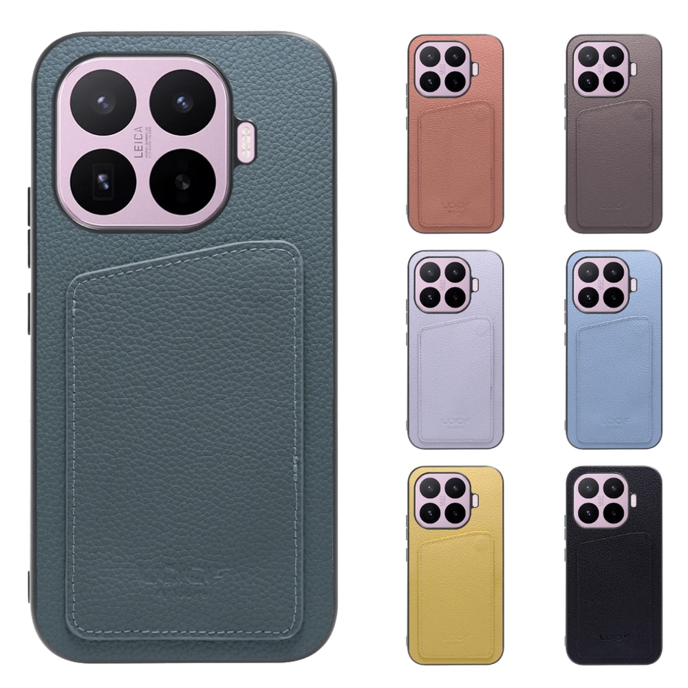 [ LOOF INVISIBLE CARD CASE-SHELL ] Xiaomi 17T シャオミ スマホケース 背面 ケース カバー 本革 見えない収納 カード 見えない 落ちない マグネット [ Xiaomi 17T ]