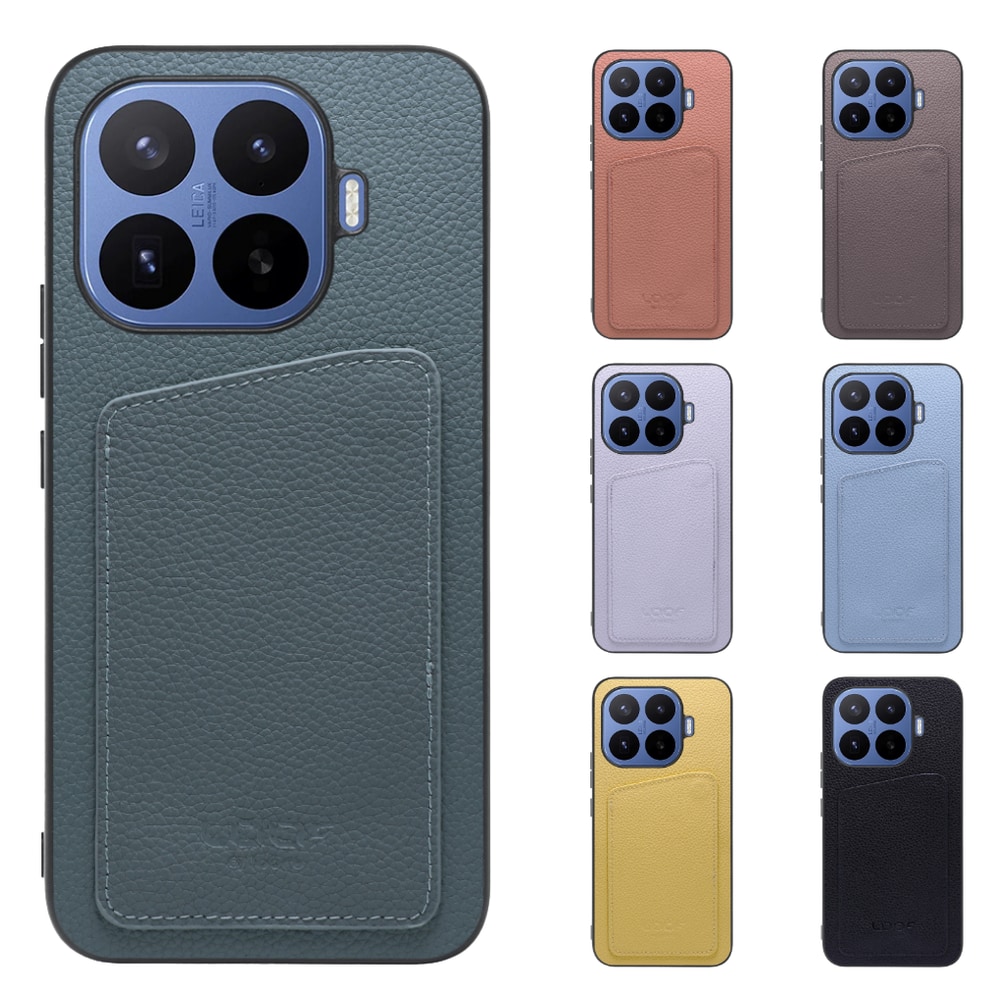 [ LOOF INVISIBLE CARD CASE-SHELL ] Xiaomi 17T Pro シャオミ スマホケース 背面 ケース カバー 本革 見えない収納 カード 見えない 落ちない マグネット [ Xiaomi 17T Pro ]