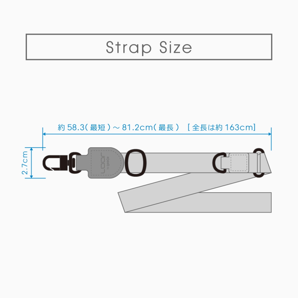 [ LOOF STRAP-SHELL (ロング+ Ver.) ] iPhone 7 / 8 / SE (第2/3世代) iphone7 iphone8 iphonese se2 se3 スマホケース 背面 ケース カバー ハードケース ショルダーベルト  本革 [ iPhone 7 / 8 / SE (第2/3世代) ]