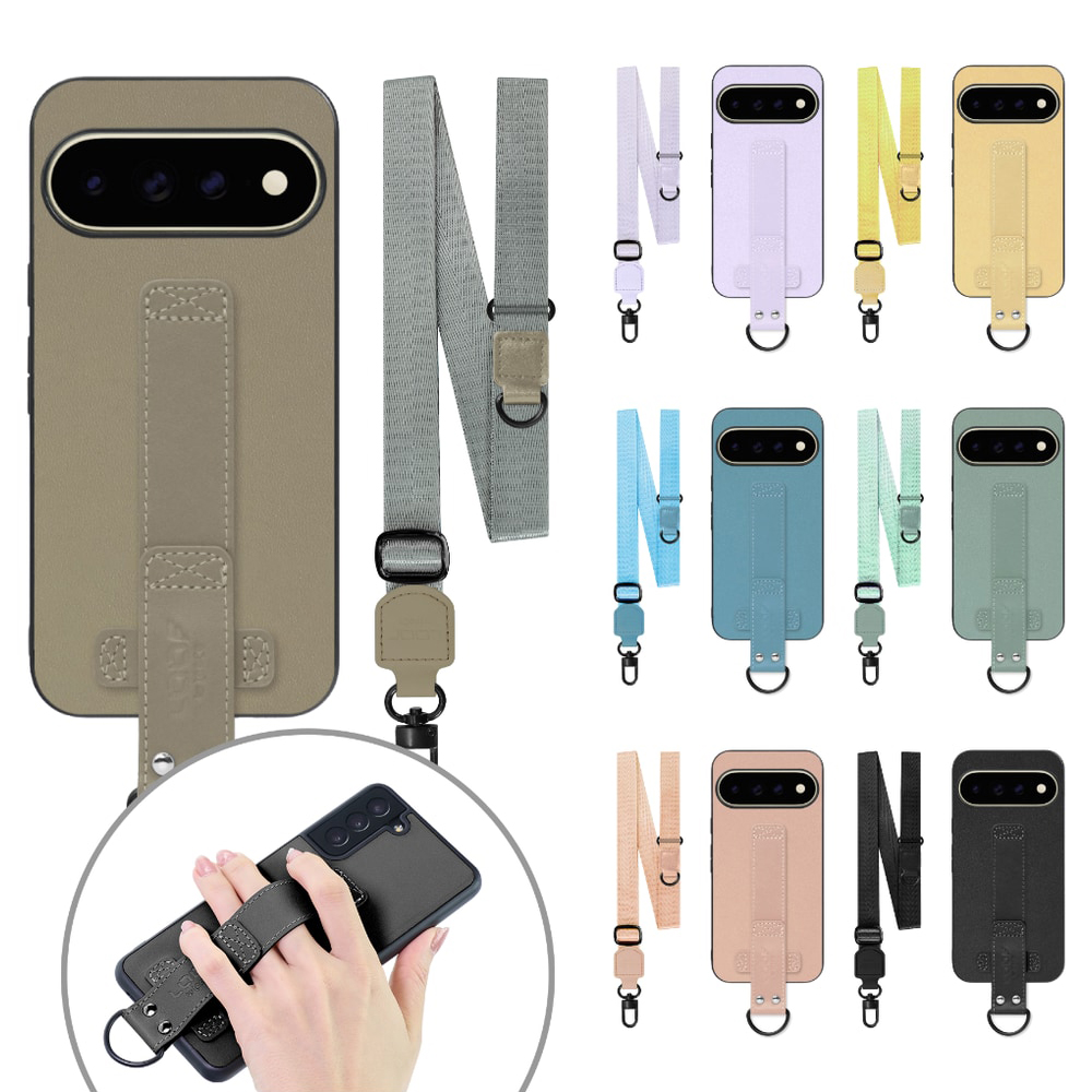 [ LOOF STRAP-SHELL (ロング+ Ver.) ] Google Pixel 11 Pro XL  スマホケース 背面 ケース カバー ハードケース ショルダーベルト  本革 [ Google Pixel 11 Pro XL ]