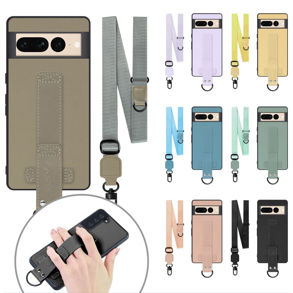 [ LOOF STRAP-SHELL (ロング+ Ver.) ] Google pixel 7 Pro googlepixel7pro 7pro プロ ピクセル7pro スマホケース 背面 ケース カバー ハードケース ショルダーベルト  本革 [ Google Pixel 7 Pro ]