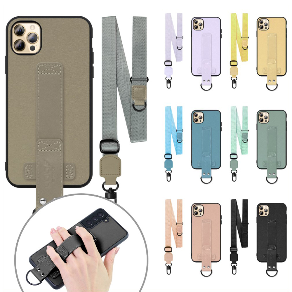 [ LOOF STRAP-SHELL (ロング+ Ver.) ] iPhone 12 Pro Max iphone12promax 12promax 12プロマックス スマホケース 背面 ケース カバー ハードケース ショルダーベルト  本革 [ iPhone 12 Pro Max ]