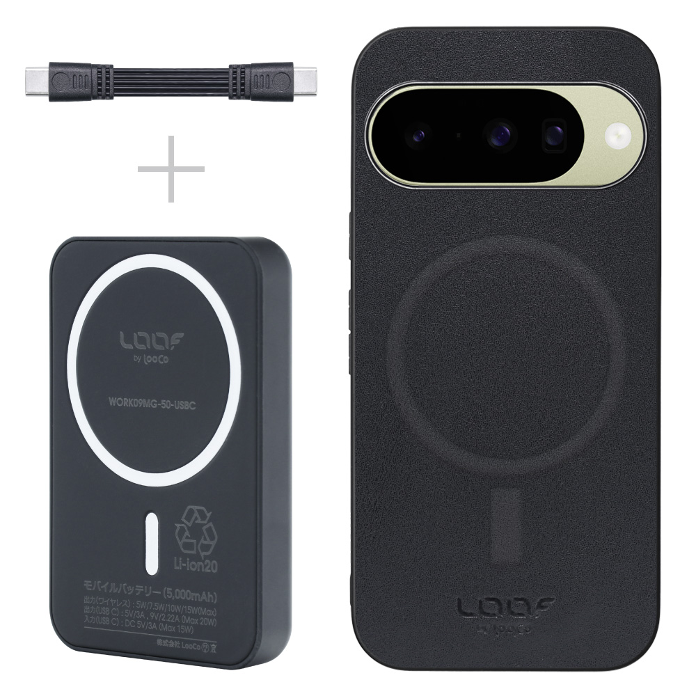 [ Mag+ BATTERY-SHELL ] Google Pixel 10 / 10 Pro Google Pixel10 Pixel10pro ピクセル10 ピクセル10プロ スマホケース 背面 ケース カバー バッテリー付き 5000ｍAh MagSafe対応 高速充電 Type-Cケーブル付き [ Google Pixel 10 / 10 Pro ]