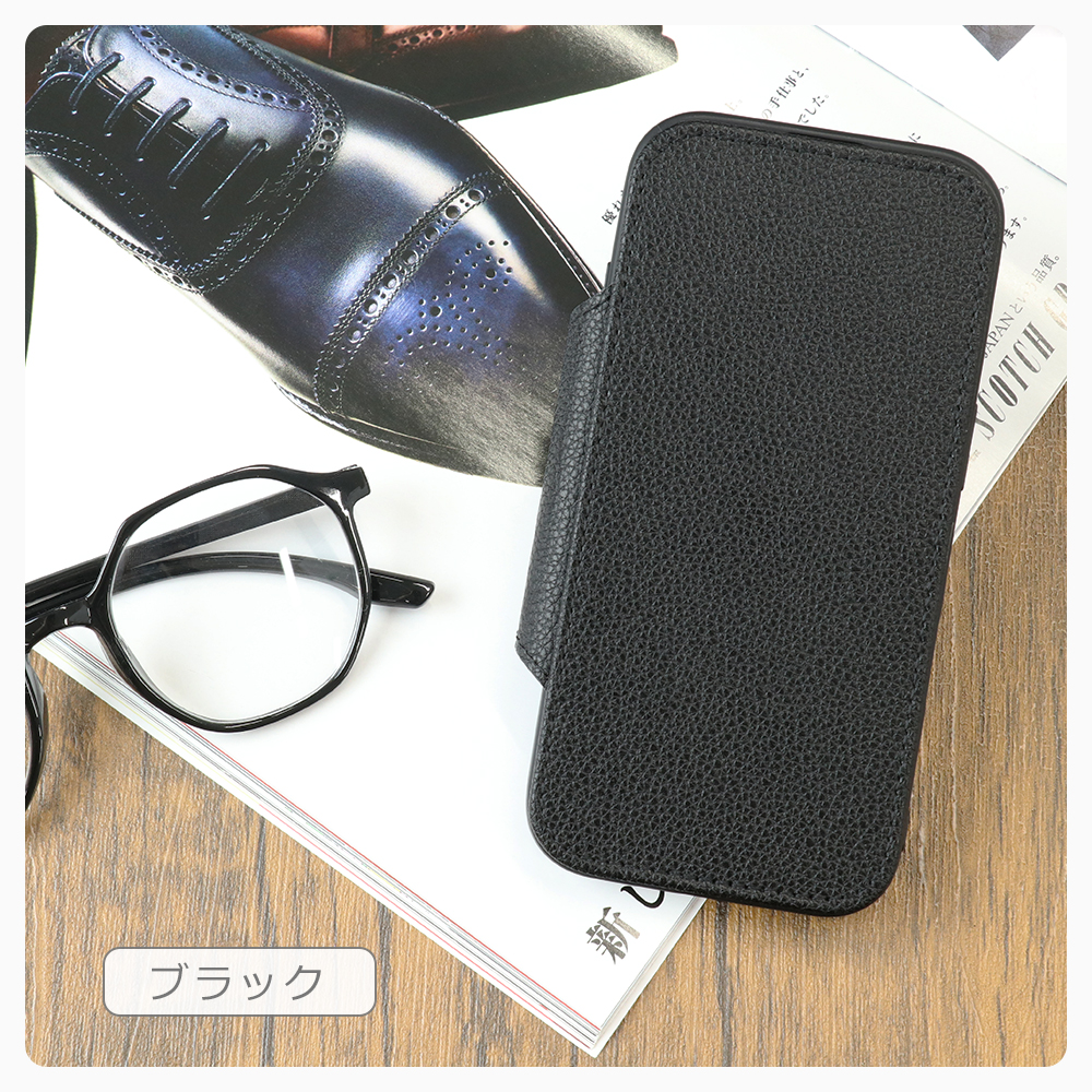 [ LOOF SLIM-BOOK Series ] iPhone 14 Pro Max iphone14promax 14promax プロマックス スマホケース ケース カバー 手帳型ケース 薄い カード収納 MagSafe対応 ワイヤレス充電 本革 [ iPhone 14 Pro Max ]