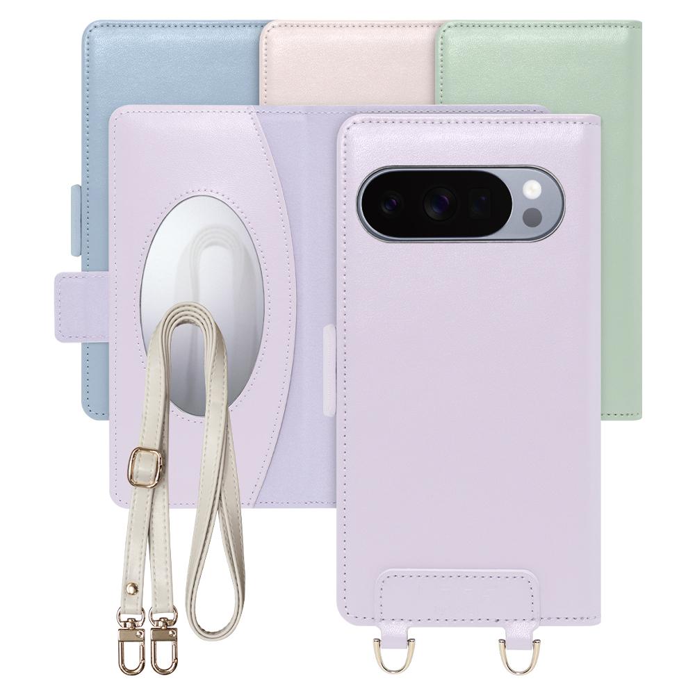 [ LOOF SWEET MIRROR Series ] Google Pixel 10 Pro XL Google Pixel10proxl ピクセル10プロXL スマホケース  ショルダー付き手帳型スマホケース ミラー付き カードポケット 本革 [ Google Pixel 10 Pro XL ]