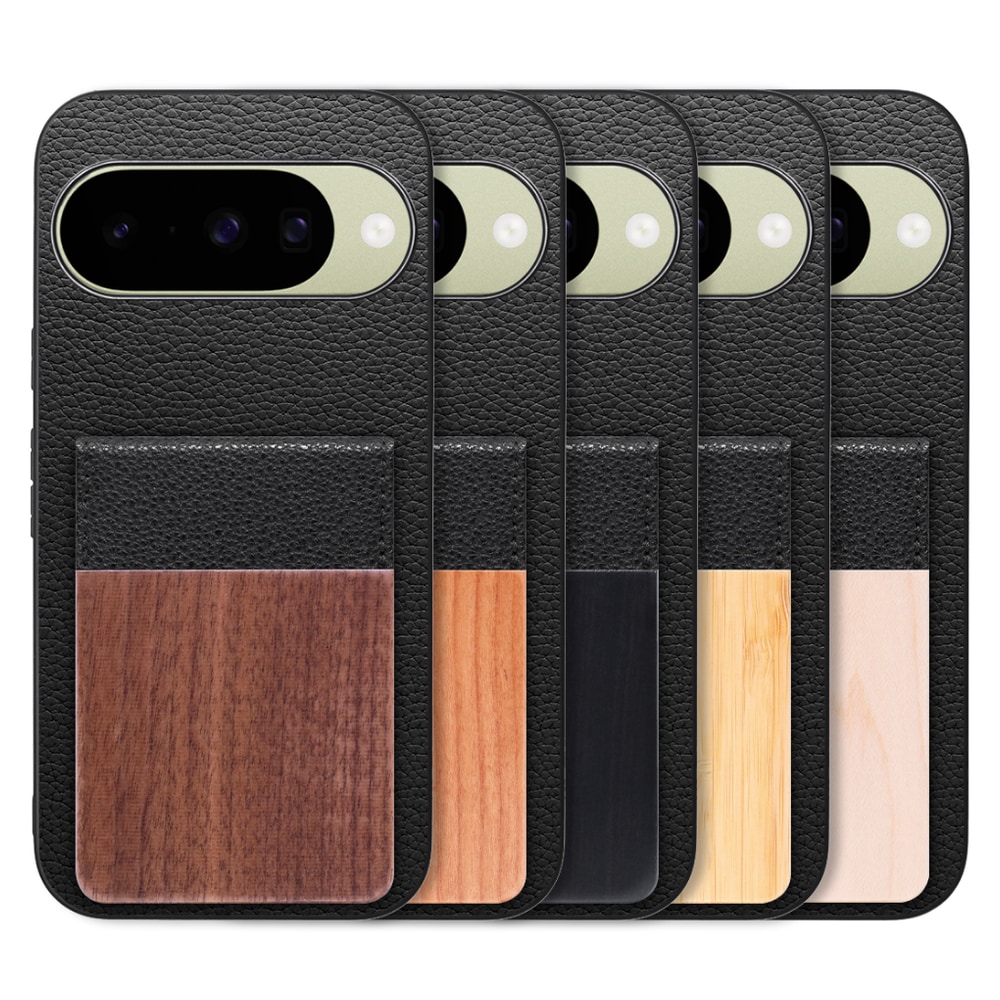 [ LOOF NATURE-SHELL ] Google Pixel 10 / 10 Pro Google Pixel10 Pixel10pro ピクセル10 ピクセル10プロ ケース 背面 カード収納 カード入れ カードポケット カバー スマホケース 天然木 本革 [ Google Pixel 10 / 10 Pro ]