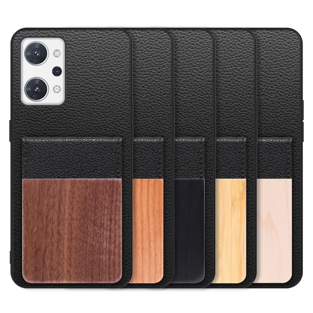 [ LOOF NATURE-SHELL ] OPPO Reno7 A / Reno9 A OPG04 / CPH2523 reno7a reno 7a reno9a reno 9a ケース 背面 カード収納 カード入れ カードポケット カバー スマホケース 天然木 本革 [ OPPO Reno7 A / Reno9 A ]