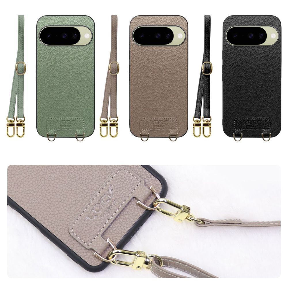 [ LOOF LUXURY-SHELL SHOULDER ] Google Pixel 10 / 10 Pro Google Pixel10 Pixel10pro ピクセル10 ピクセル10プロ ショルダーストラップ付き シンプルでスマート 本革 シェル型ケース ショルダー ストラップ スマホショルダー [ Google Pixel 10 / 10 Pro ]