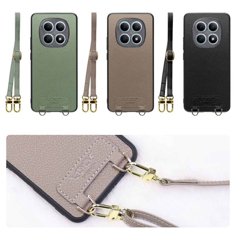 [ LOOF LUXURY-SHELL SHOULDER ] POCO M8 5G Xiaomi 25118PC98G ショルダーストラップ付き シンプルでスマート 本革 シェル型ケース ショルダー ストラップ スマホショルダー [ POCO M8 5G ]