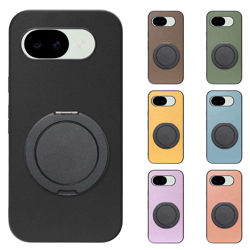 [ LOOF RING-SHELL (シンプル Ver.) ] Google Pixel 10a グーグル ピクセル スマホケース 背面 ケース カバー ハードケース スマホリング リング付き 本革 ストラップホール [ Google Pixel 10a ]