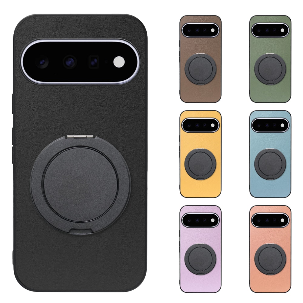 [ LOOF RING-SHELL (シンプル Ver.) ] Google Pixel 11  スマホケース 背面 ケース カバー ハードケース スマホリング リング付き 本革 ストラップホール [ Google Pixel 11 ]
