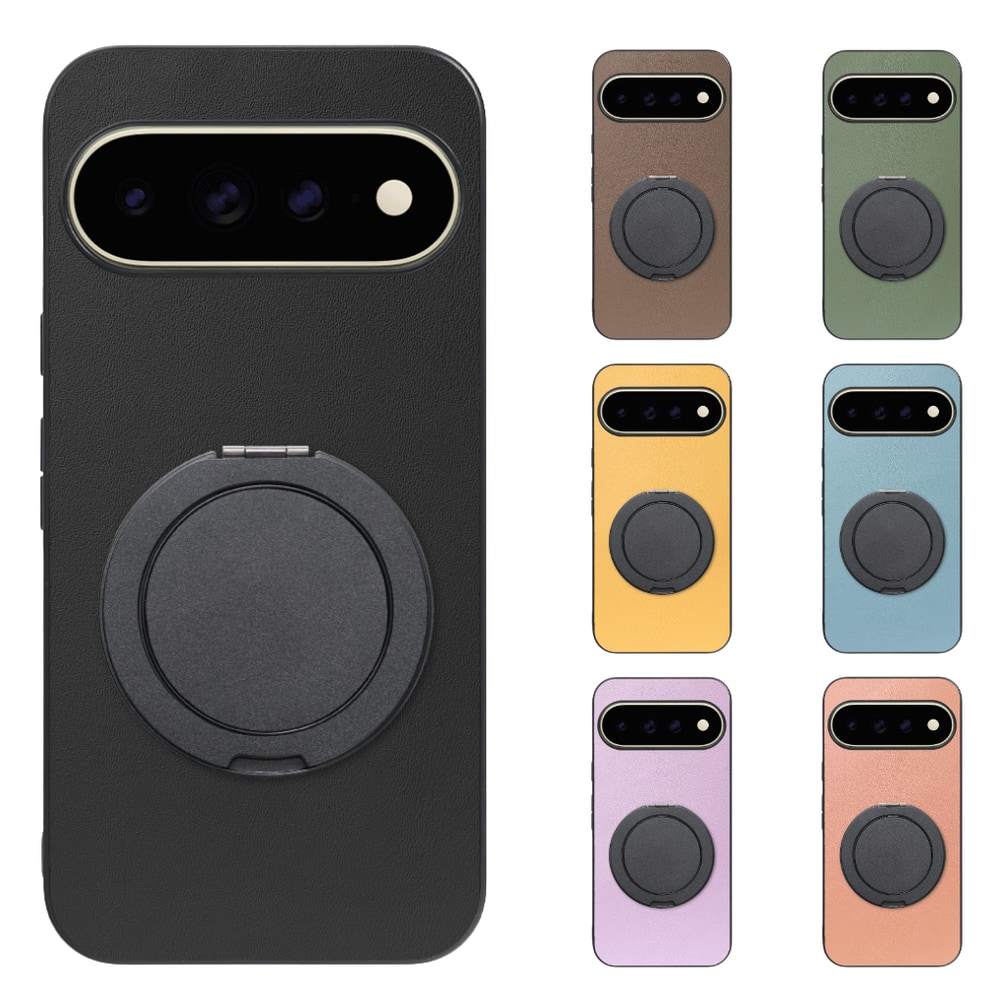 [ LOOF RING-SHELL (シンプル Ver.) ] Google Pixel 11 Pro XL  スマホケース 背面 ケース カバー ハードケース スマホリング リング付き 本革 ストラップホール [ Google Pixel 11 Pro XL ]