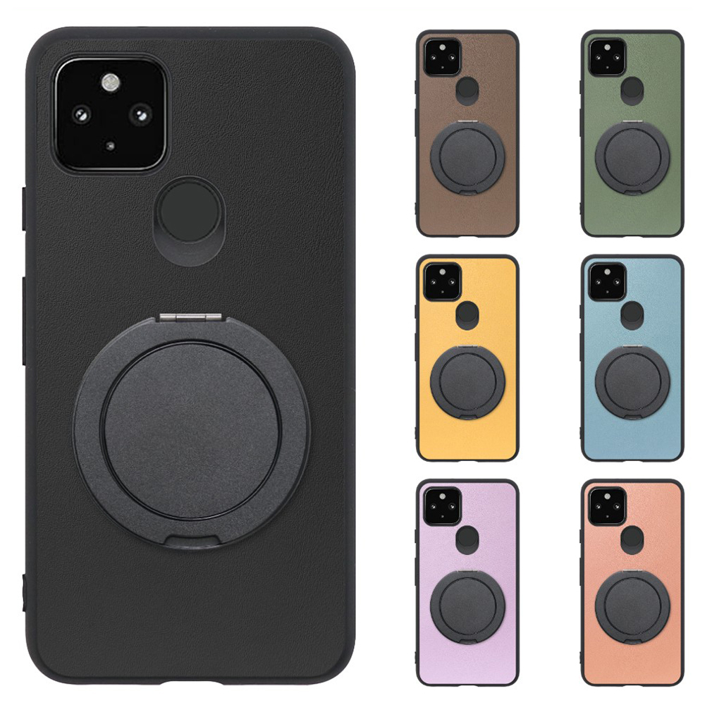 [ LOOF RING-SHELL (シンプル Ver.) ] Google Pixel 4a 5G pixel4a5g googlepixel4a5g スマホケース 背面 ケース カバー ハードケース スマホリング リング付き 本革 ストラップホール [ Google Pixel 4a 5G ]