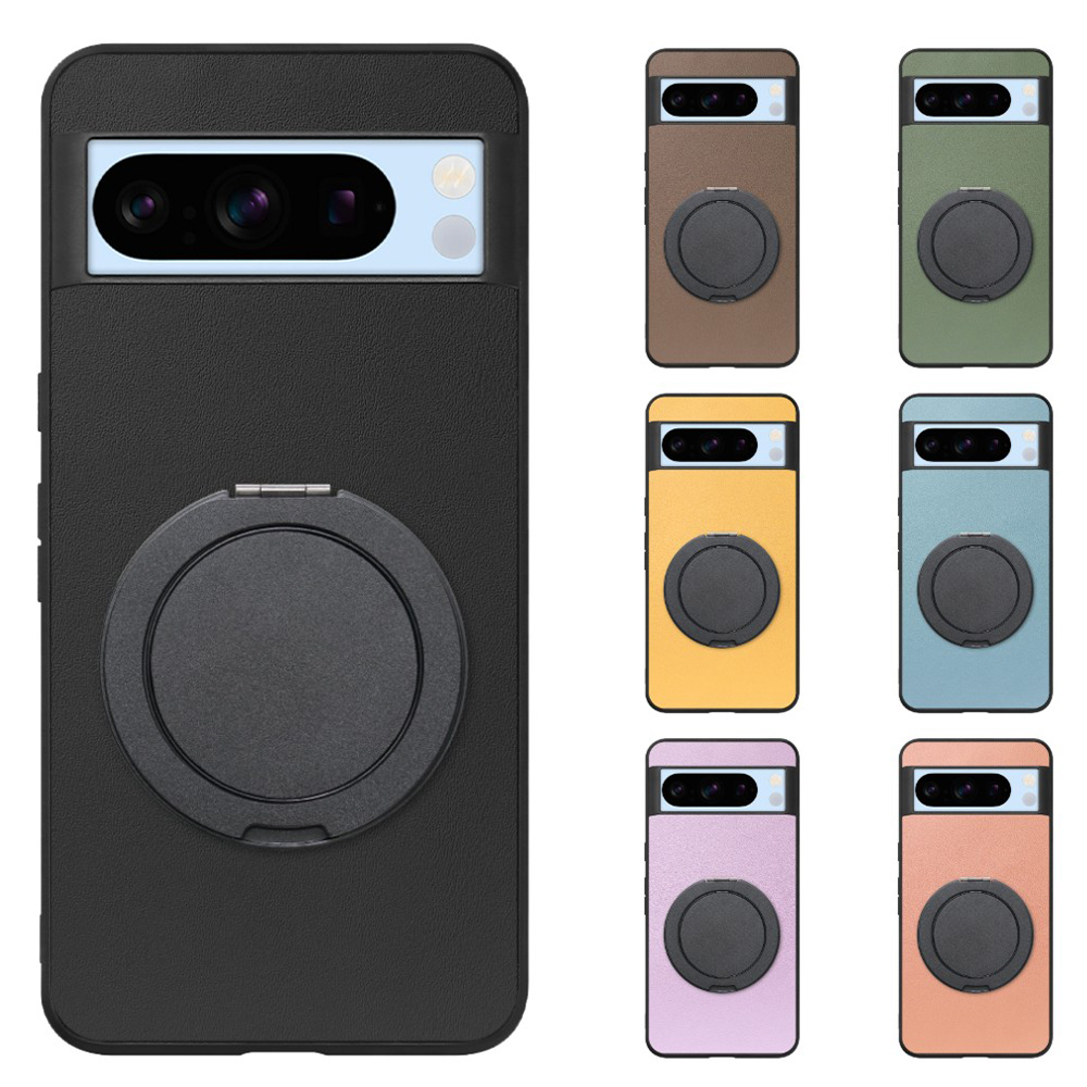 [ LOOF RING-SHELL (シンプル Ver.) ] Google pixel 8 Pro googlepixel8pro Pixel8 8Pro プロ ピクセル8Pro スマホケース 背面 ケース カバー ハードケース スマホリング リング付き 本革 ストラップホール [ Google Pixel 8 Pro ]