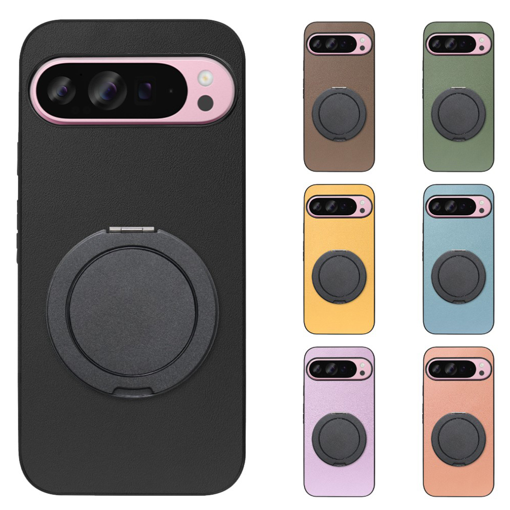 [ LOOF RING-SHELL (シンプル Ver.) ] Google Pixel 9 Pro XL Google Pixel9proxl ピクセル9プロXL スマホケース 背面 ケース カバー ハードケース スマホリング リング付き 本革 ストラップホール [ Google Pixel 9 Pro XL ]