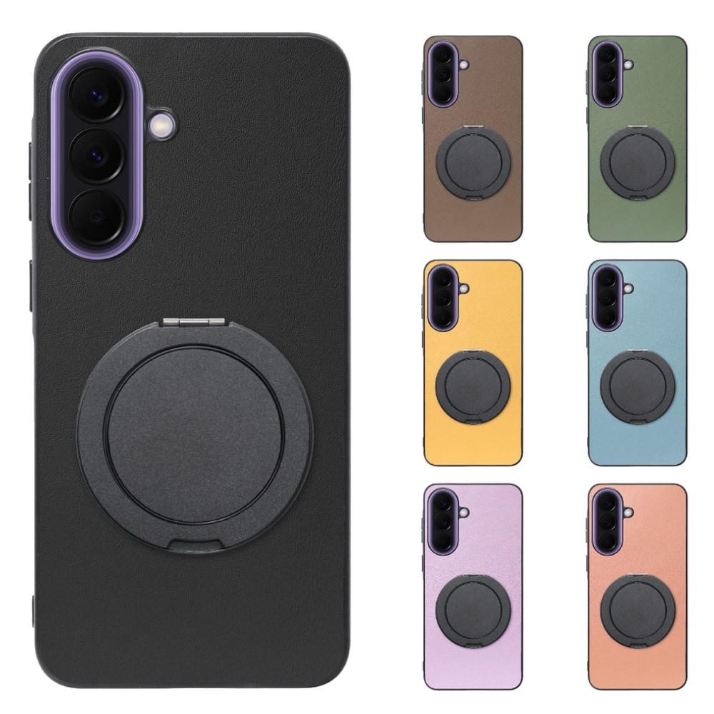 [ LOOF RING-SHELL (シンプル Ver.) ] Galaxy A57 5G SC-54G SCG39 SM-A576Z SM-A576C スマホケース 背面 ケース カバー ハードケース スマホリング リング付き 本革 ストラップホール [ Galaxy A57 5G ]