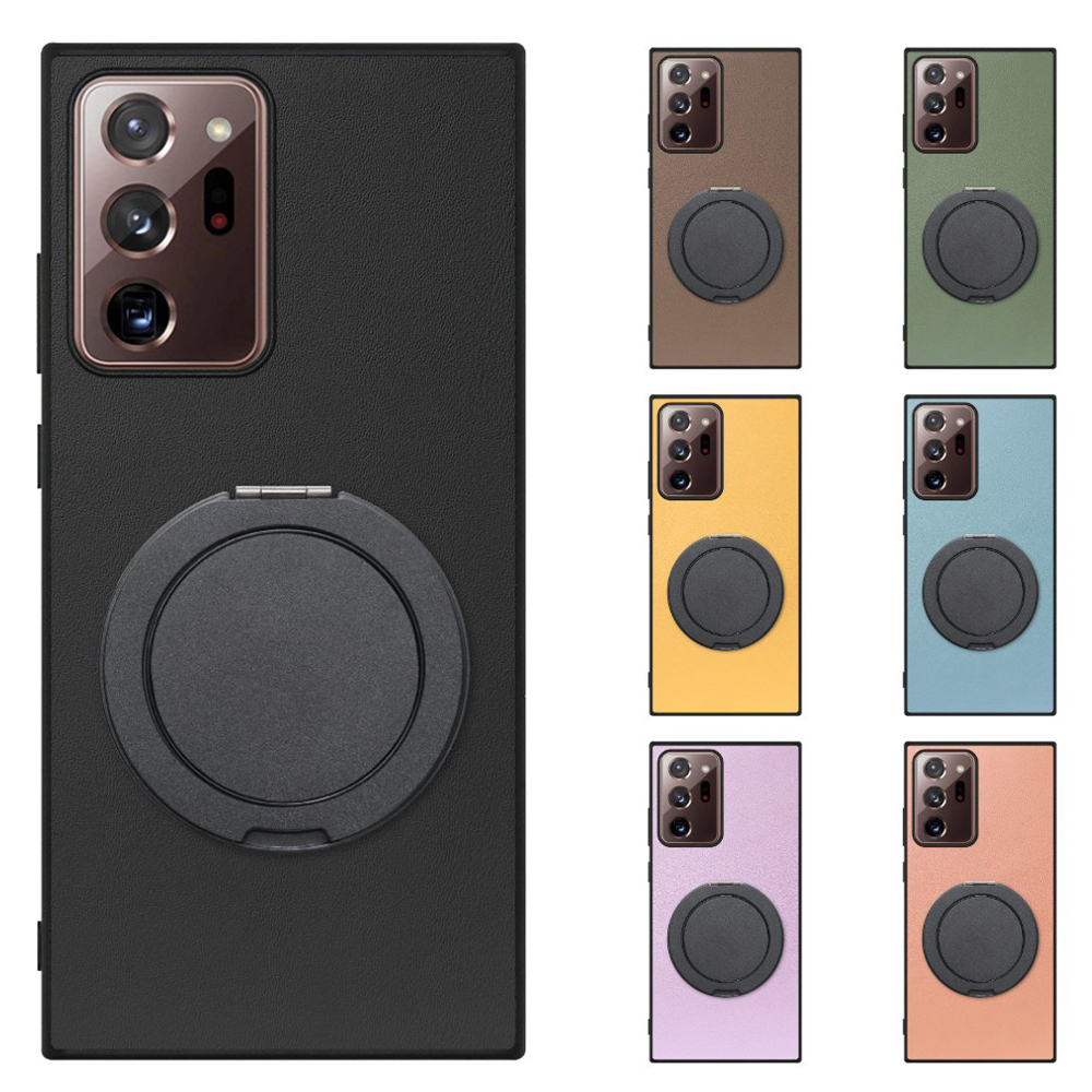 [ LOOF RING-SHELL (シンプル Ver.) ] Galaxy Note 20 Ultra 5G note20ultra5g note20 スマホケース 背面 ケース カバー ハードケース スマホリング リング付き 本革 ストラップホール [ Galaxy Note20 Ultra ]