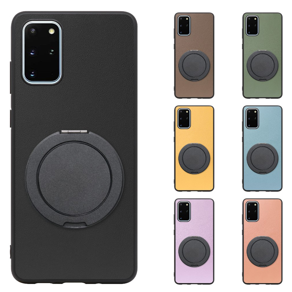 [ LOOF RING-SHELL (シンプル Ver.) ] Galaxy S20+ 5G SC-52A / SCG02 s20plus S20 plus s20プラス s20+5g s20plus5g スマホケース 背面 ケース カバー ハードケース スマホリング リング付き 本革 ストラップホール [ Galaxy S20+ 5G ]