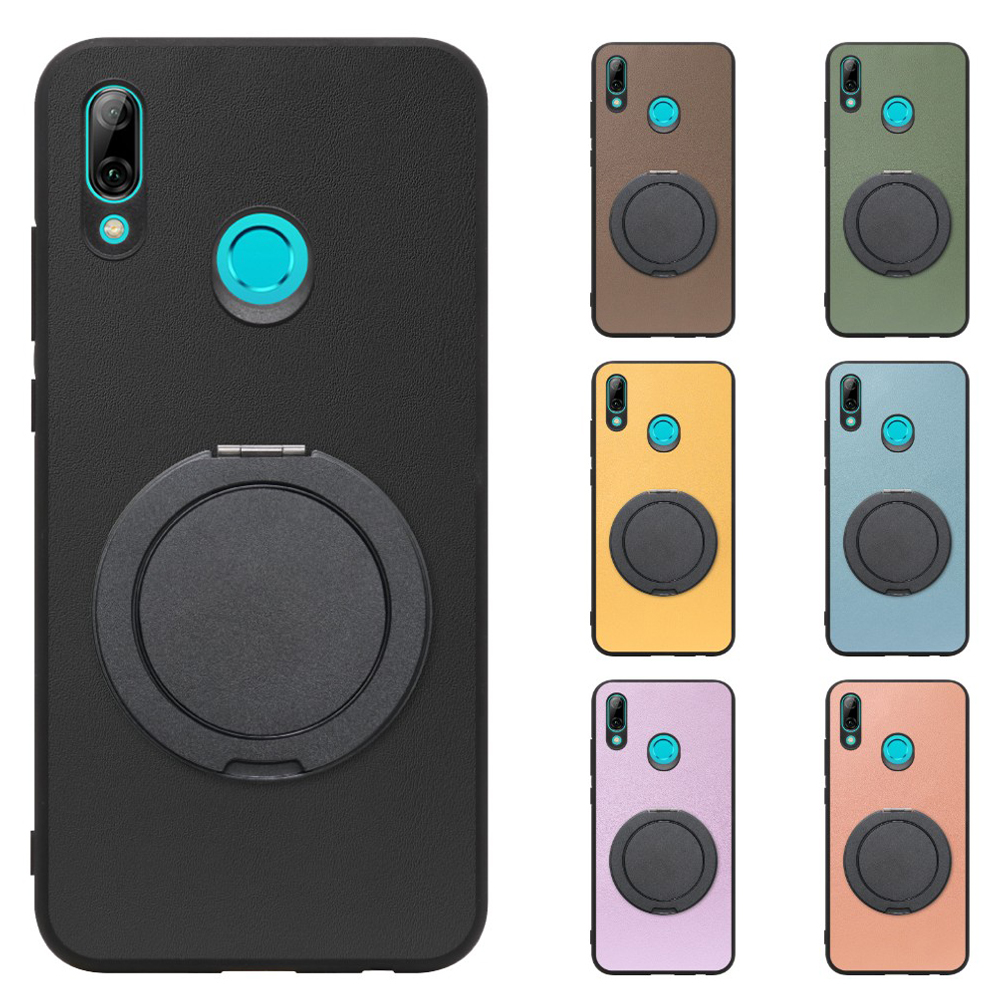 [ LOOF RING-SHELL (シンプル Ver.) ] HUAWEI nova lite 3 POT-LX2J novalite3 novalite 3 スマホケース 背面 ケース カバー ハードケース スマホリング リング付き 本革 ストラップホール [ HUAWEI nova lite 3 ]