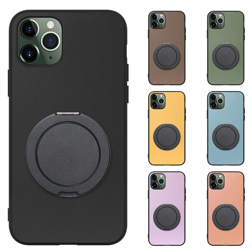 [ LOOF RING-SHELL (シンプル Ver.) ] iPhone 11 Pro iPhone11pro 11pro スマホケース 背面 ケース カバー ハードケース スマホリング リング付き 本革 ストラップホール [ iPhone 11 Pro ]