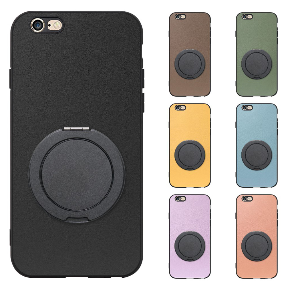 [ LOOF RING-SHELL (シンプル Ver.) ] iPhone 6 / 6s iphone6 iphone6s スマホケース 背面 ケース カバー ハードケース スマホリング リング付き 本革 ストラップホール [ iPhone 6 / 6s ]