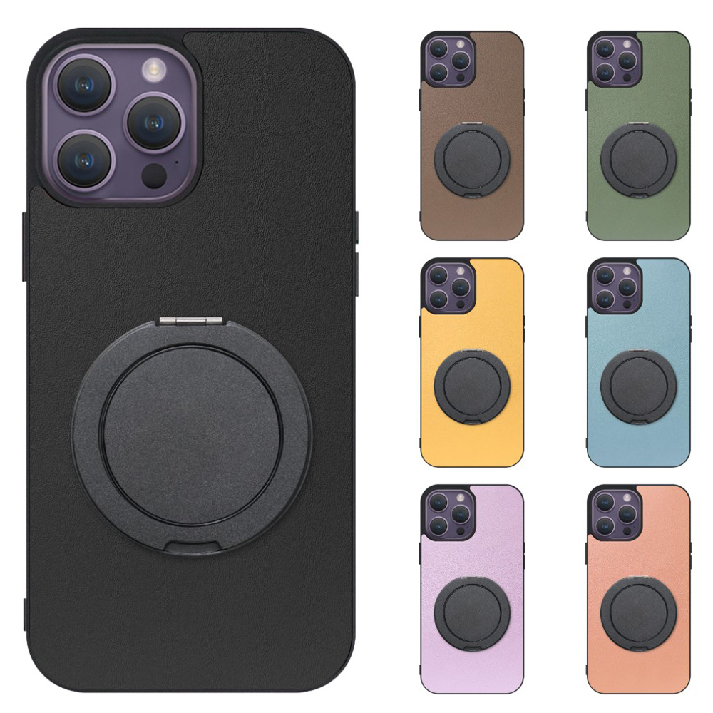 [ LOOF RING-SHELL (シンプル Ver.) ] iPhone 14 Pro Max iphone14promax 14promax プロマックス スマホケース 背面 ケース カバー ハードケース スマホリング リング付き 本革 ストラップホール [ iPhone 14 Pro Max ]