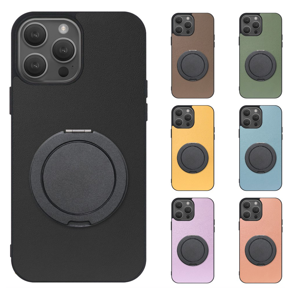 [ LOOF RING-SHELL (シンプル Ver.) ] iPhone 14 Pro iphone14pro 14pro プロ スマホケース 背面 ケース カバー ハードケース スマホリング リング付き 本革 ストラップホール [ iPhone 14 Pro ]