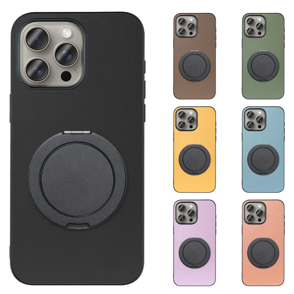 [ LOOF RING-SHELL (シンプル Ver.) ] iPhone 15 Pro Max iPhone15 Pro Max アイフォン15 プロ マックス iPhone 15 15ProMax アイフォン 15 スマホケース 背面 ケース カバー ハードケース スマホリング リング付き 本革 ストラップホール [ iPhone 15 Pro Max ]