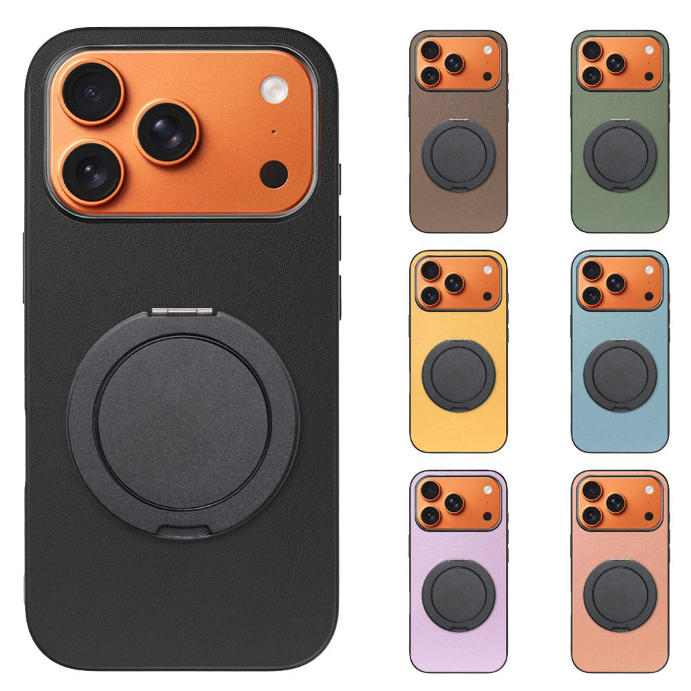 [ LOOF RING-SHELL (シンプル Ver.) ] iPhone 17 Pro iPhone17 Pro アイフォン17 プロ スマホケース 背面 ケース カバー ハードケース スマホリング リング付き 本革 ストラップホール [ iPhone 17 Pro 用 ]