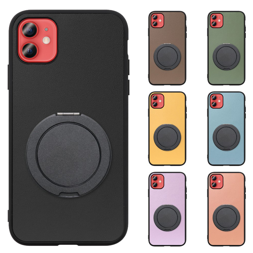 [ LOOF RING-SHELL (シンプル Ver.) ] iPhone 12 mini iphone12mini 12mini 12ミニ スマホケース 背面 ケース カバー ハードケース スマホリング リング付き 本革 ストラップホール [ iPhone 12 mini ]