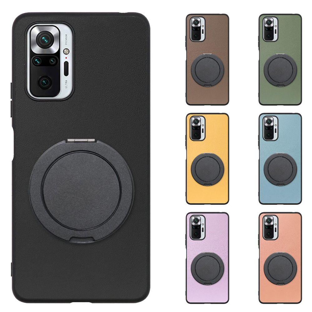 [ LOOF RING-SHELL (シンプル Ver.) ] Xiaomi Redmi Note 10 Pro redminote10pro note10pro redminote 10pro スマホケース 背面 ケース カバー ハードケース スマホリング リング付き 本革 ストラップホール [ Redmi Note 10 Pro ]