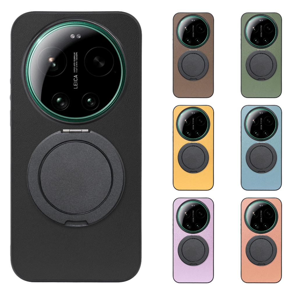 [ LOOF RING-SHELL (シンプル Ver.) ] Xiaomi 17 Ultra  スマホケース 背面 ケース カバー ハードケース スマホリング リング付き 本革 ストラップホール [ Xiaomi 17 Ultra ]