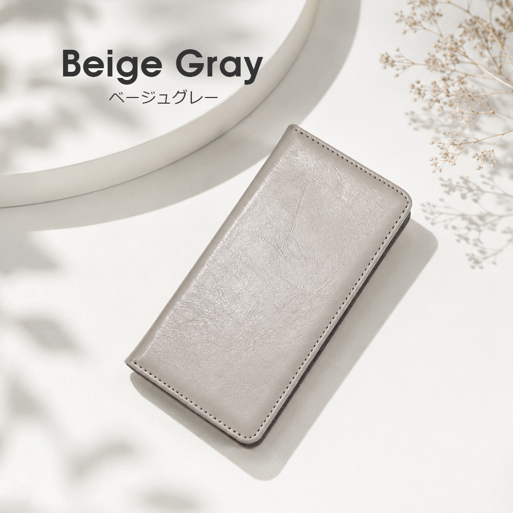 [ LOOF ROYALE ] arrows We3 F-52G スマホケース ケース カバー 手帳型ケース カード収納 マグネット付き 本革 ベルトなし [ arrows We3 ]
