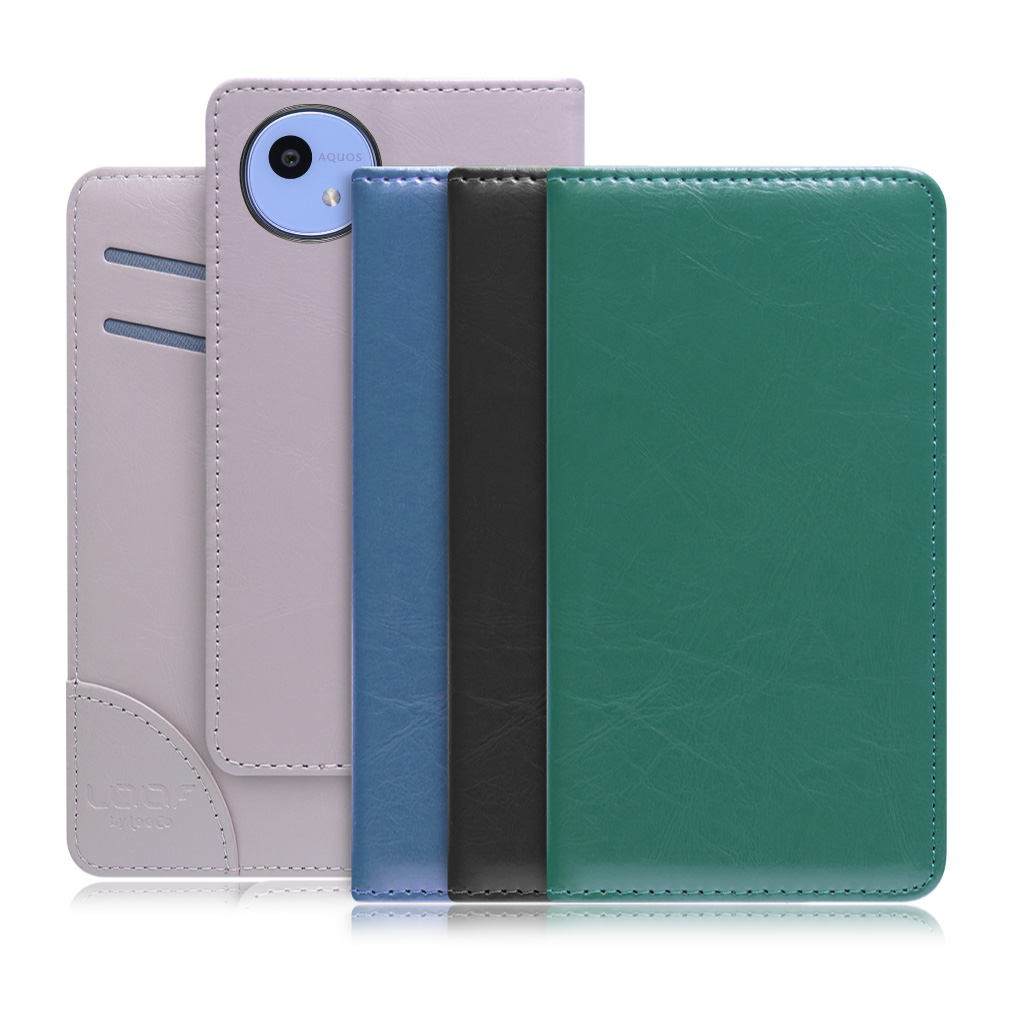 [ LOOF ROYALE ] AQUOS wish5 アクオス SH-52F スマホケース ケース カバー 手帳型ケース 本革 レザー カード収納 カードポケット マグネット無し [ AQUOS wish5 ]