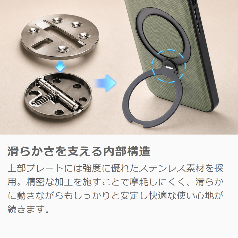 [ LOOF CASUAL MAG-RING Series ] Google Pixel 10 Pro XL Google Pixel10proxl ピクセル10プロXL スマホケース 背面 ケース カバー ハードケース マグネット内蔵の薄型多機能リング付 スタンド [ Google Pixel 10 Pro XL ]