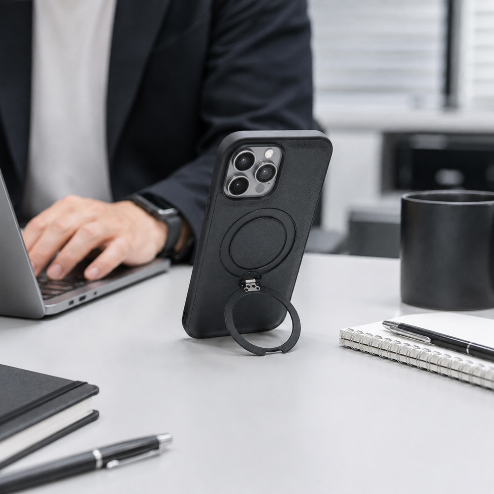 [ LOOF CASUAL MAG-RING Series ] Google Pixel 11  スマホケース 背面 ケース カバー ハードケース マグネット内蔵の薄型多機能リング付　スタンド [ Google Pixel 11 ]