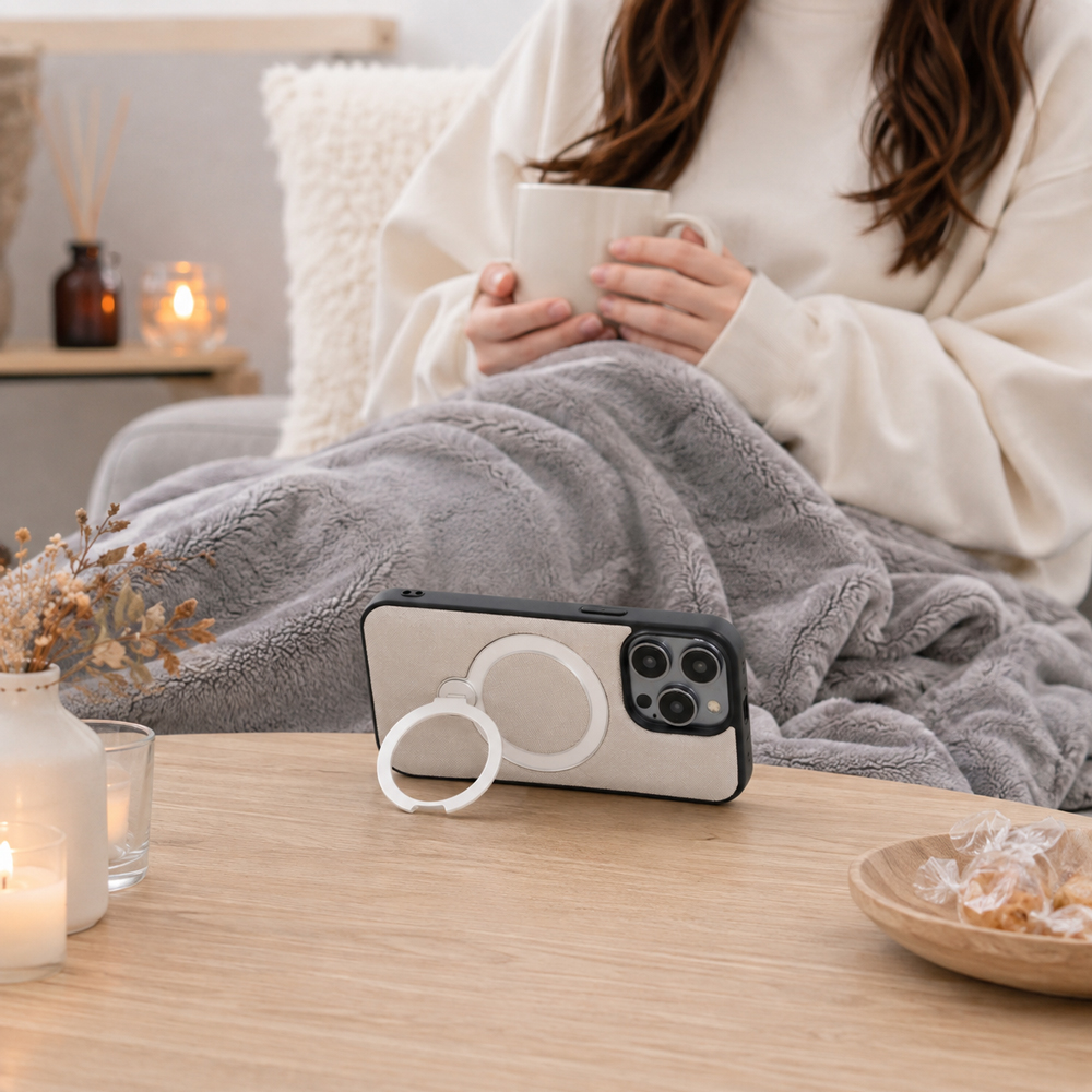 [ LOOF CASUAL MAG-RING Series ] Google Pixel 11  スマホケース 背面 ケース カバー ハードケース マグネット内蔵の薄型多機能リング付　スタンド [ Google Pixel 11 ]
