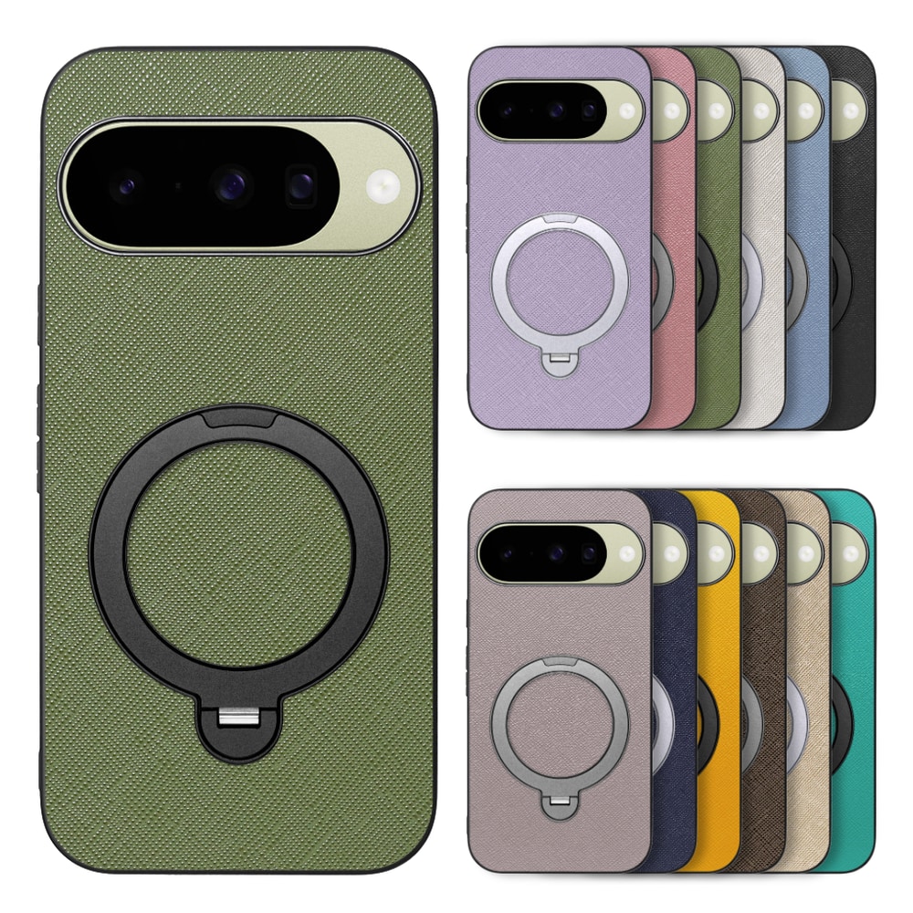 [ LOOF CASUAL MAG-RING Series ] Google Pixel 10 / 10 Pro Google Pixel10 Pixel10pro ピクセル10 ピクセル10プロ スマホケース 背面 ケース カバー ハードケース マグネット内蔵の薄型多機能リング付 スタンド [ Google Pixel 10 / 10 Pro ]