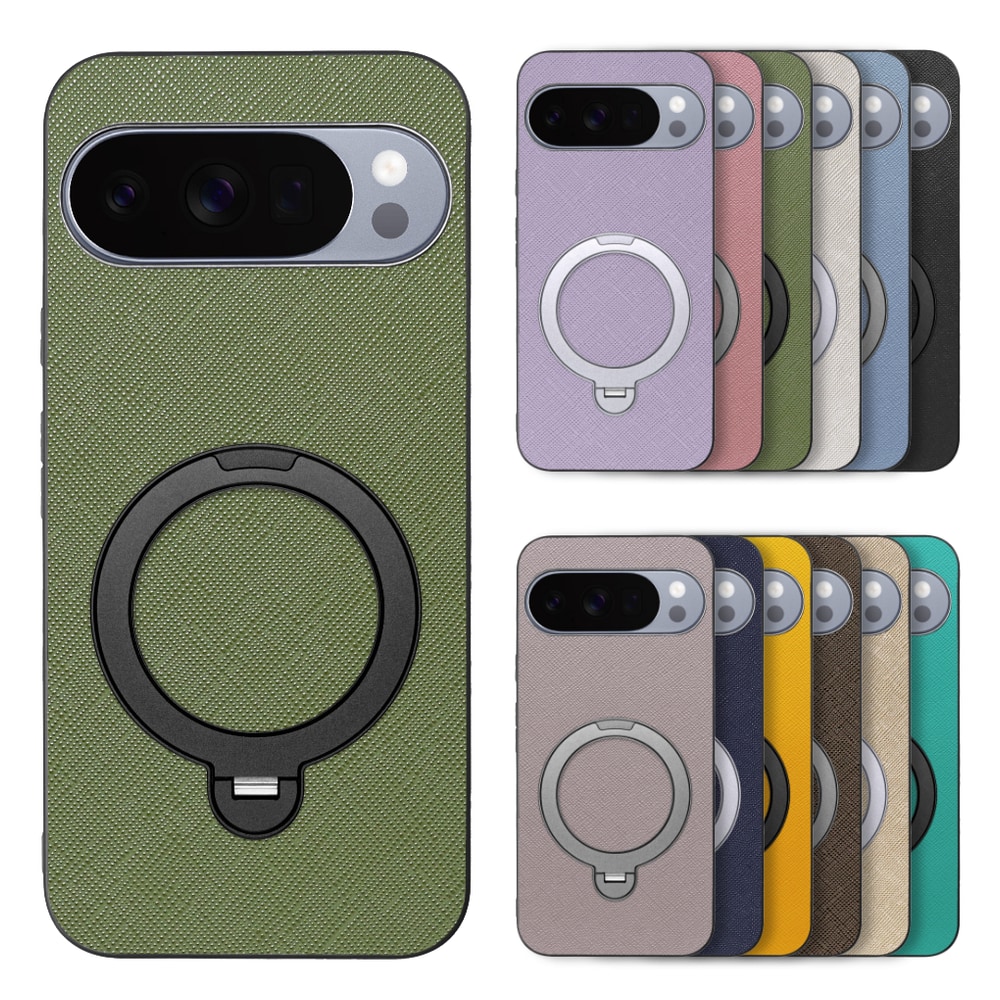 [ LOOF CASUAL MAG-RING Series ] Google Pixel 10 Pro XL Google Pixel10proxl ピクセル10プロXL スマホケース 背面 ケース カバー ハードケース マグネット内蔵の薄型多機能リング付 スタンド [ Google Pixel 10 Pro XL ]