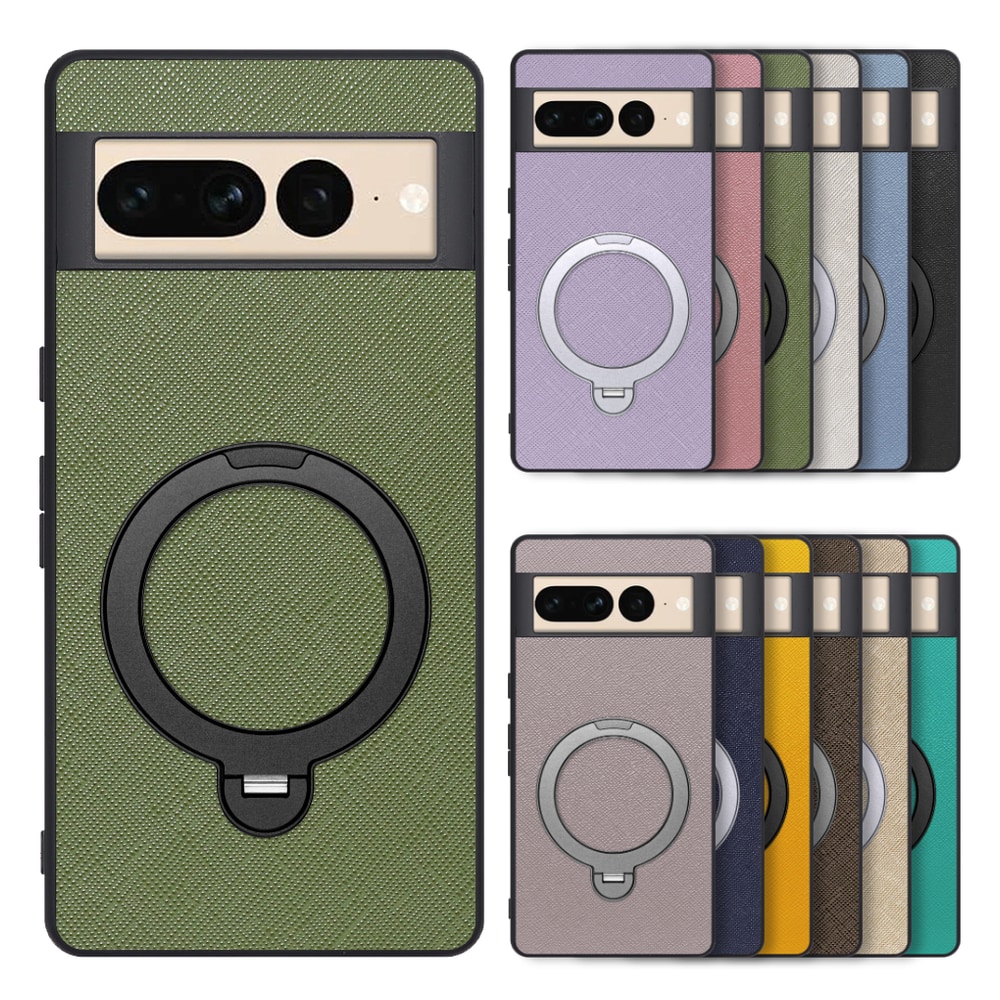 [ LOOF CASUAL MAG-RING Series ] Google pixel 7 Pro googlepixel7pro 7pro プロ ピクセル7pro スマホケース 背面 ケース カバー ハードケース マグネット内蔵の薄型多機能リング付 スタンド [ Google Pixel 7 Pro ]