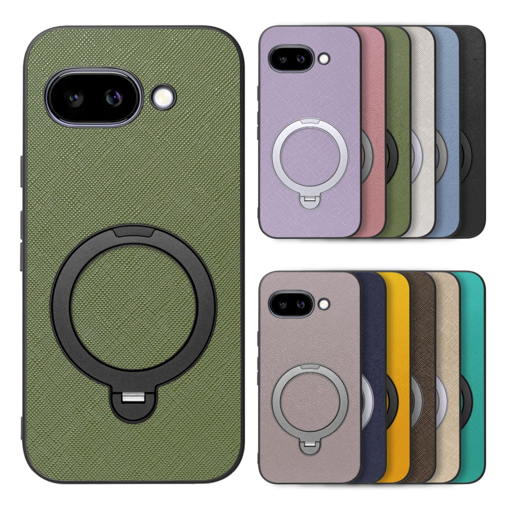 [ LOOF CASUAL MAG-RING Series ] Google Pixel 9a Google Pixel9a ピクセル9a スマホケース 背面 ケース カバー ハードケース マグネット内蔵の薄型多機能リング付 スタンド [ Google Pixel 9a ]