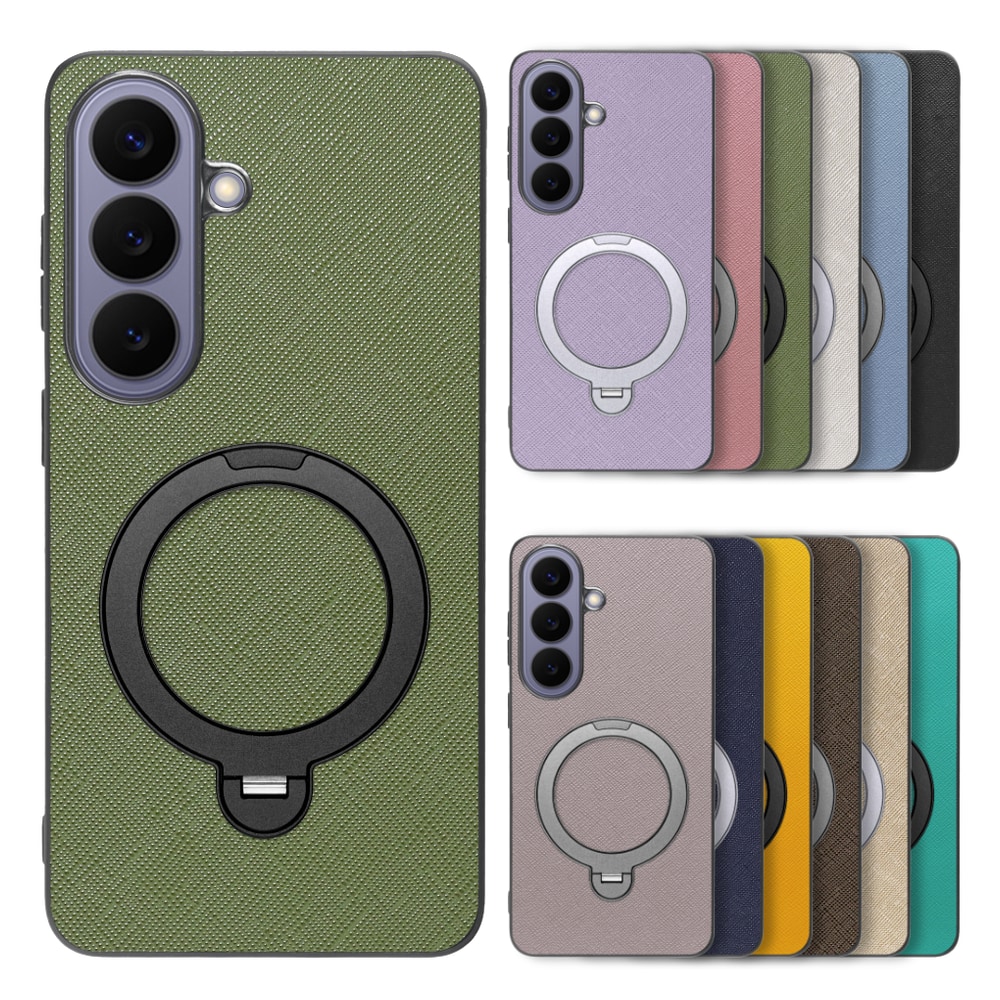 [ LOOF CASUAL MAG-RING Series ] Galaxy S26 Samsung SC-51G スマホケース 背面 ケース カバー ハードケース マグネット内蔵の薄型多機能リング付 スタンド [ Galaxy S26 ]